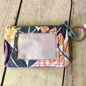 New vera bradley Zip ID Case - Palm Floral